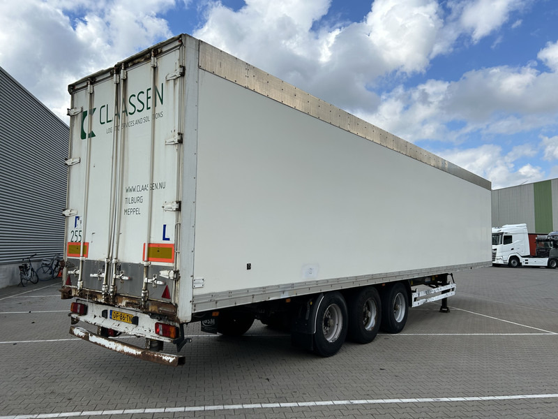 Krone SDP 27 / Box - Confectie / 3 axle BPW Drum / NL Trailer - Затворена каросерия полуремарке: снимка 2 Krone SDP 27 / Box - Confectie / 3 axle BPW Drum / NL Trailer - Затворена каросерия полуремарке: снимка 2