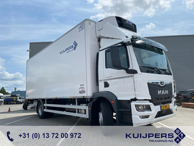 MAN TGM 18.250 / Carrier Koeler -30 gr / Chereau Frigobox / Laadklep / APK 06-26 - Рефрижератор камион: снимка 1 MAN TGM 18.250 / Carrier Koeler -30 gr / Chereau Frigobox / Laadklep / APK 06-26 - Рефрижератор камион: снимка 1