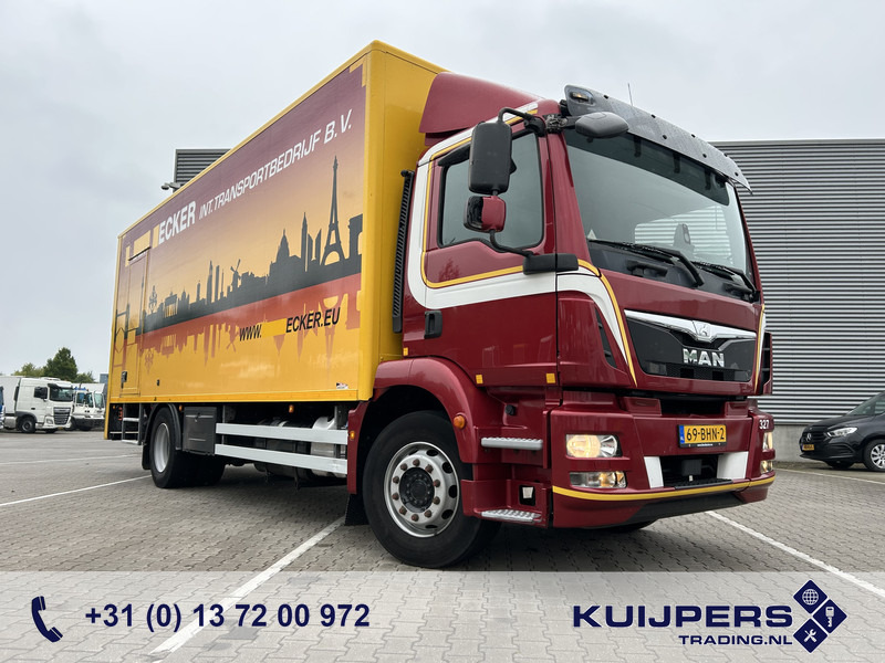 MAN TGM 18.250 Euro 6 / 18 Ton / 688 dkm / Box / Loadlift / APK TUV 08-25 - Камион фургон: снимка 1 MAN TGM 18.250 Euro 6 / 18 Ton / 688 dkm / Box / Loadlift / APK TUV 08-25 - Камион фургон: снимка 1