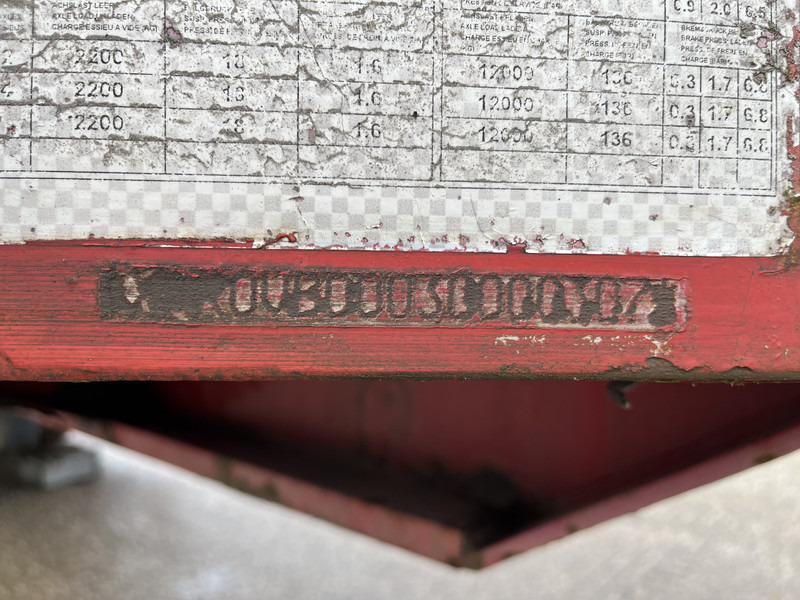 Nooteboom OVB-90-05 / 5 axle 12 Ton Hydraulic / BPW Drum / Ballast Trailer - Бордово полуремарке/ Платформа: снимка 4 Nooteboom OVB-90-05 / 5 axle 12 Ton Hydraulic / BPW Drum / Ballast Trailer - Бордово полуремарке/ Платформа: снимка 4