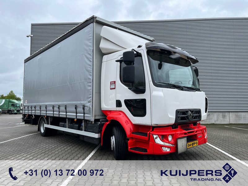 Renault D 210 Euro 6 / 12 Ton / 282 dkm / Schuifzeil / Laadklep / APK TUV 07-25 - Камион с брезент: снимка 1 Renault D 210 Euro 6 / 12 Ton / 282 dkm / Schuifzeil / Laadklep / APK TUV 07-25 - Камион с брезент: снимка 1