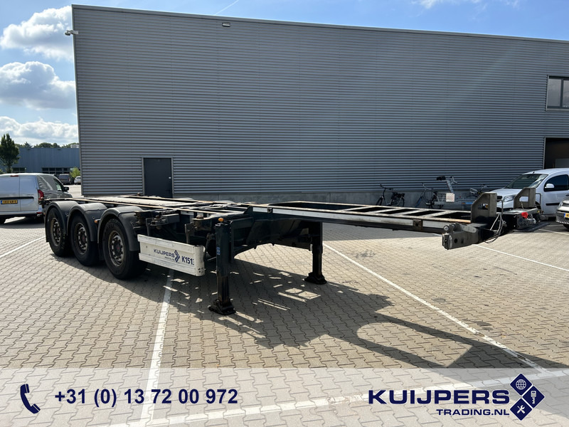 Renders Euro 800 / Container Chassis / 20 - 30 - 40 - 45 ft / SAF / APK TUV 11-25 - Контейнеровоз/ Сменна каросерия полуремарке: снимка 1 Renders Euro 800 / Container Chassis / 20 - 30 - 40 - 45 ft / SAF / APK TUV 11-25 - Контейнеровоз/ Сменна каросерия полуремарке: снимка 1