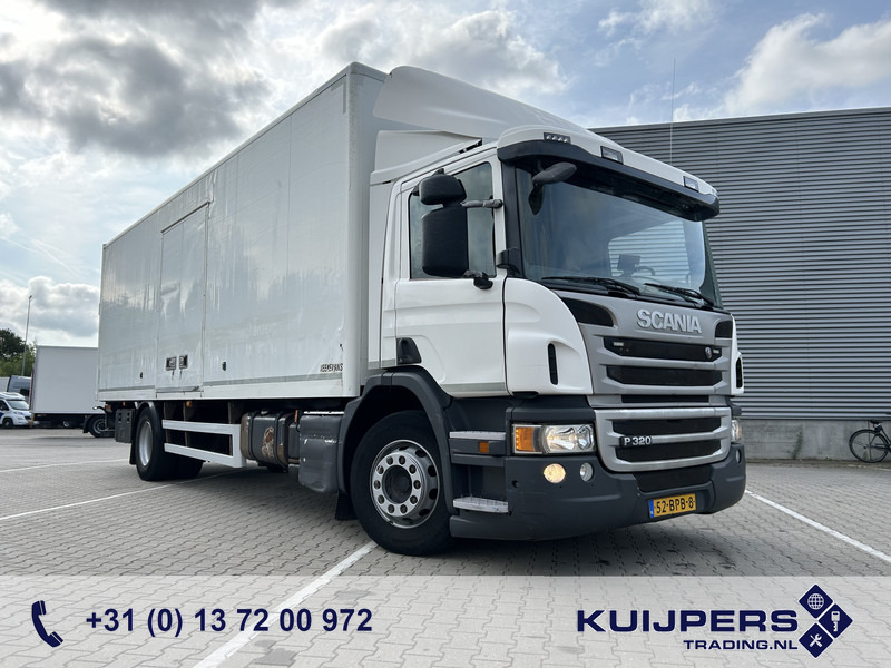 Scania P 320 / 18 ton / 545 dkm / Box 8 mtr / Loadlift / APK TUV 08-25 - Камион фургон: снимка 1 Scania P 320 / 18 ton / 545 dkm / Box 8 mtr / Loadlift / APK TUV 08-25 - Камион фургон: снимка 1