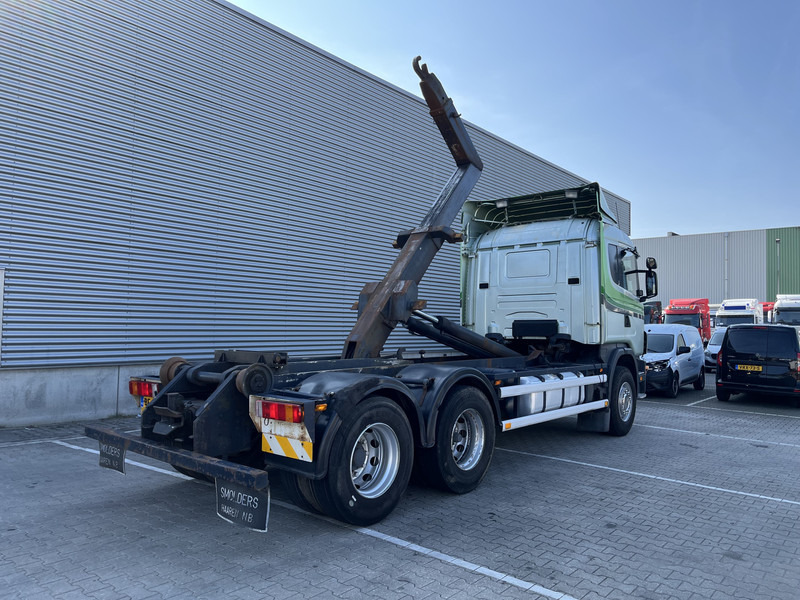 Scania R 144G V8 460 6x2 Boogie / 874 dkm / Blad - Blad / Hook Lift / NL Truck - Мултилифт с кука камион: снимка 2 Scania R 144G V8 460 6x2 Boogie / 874 dkm / Blad - Blad / Hook Lift / NL Truck - Мултилифт с кука камион: снимка 2