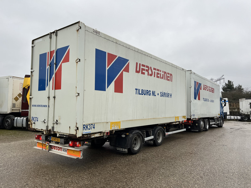 Scania R410 Highline / BDF Box + Wecon AWZ 218 / BDF Box / 448 dkm / NL Truck + Trailer - Контейнеровоз/ Сменна каросерия камион: снимка 2 Scania R410 Highline / BDF Box + Wecon AWZ 218 / BDF Box / 448 dkm / NL Truck + Trailer - Контейнеровоз/ Сменна каросерия камион: снимка 2
