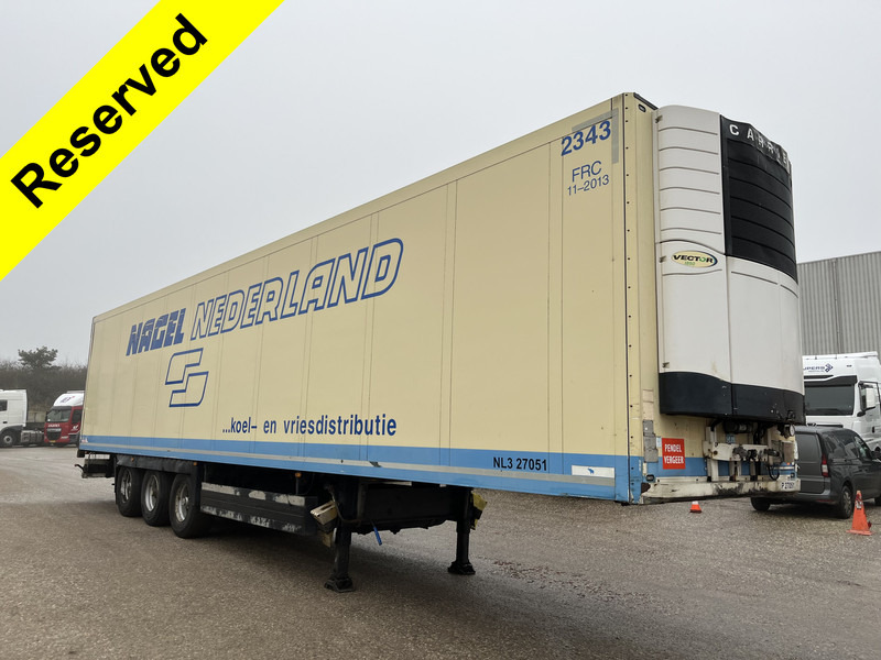 Schmitz Cargobull SKO 24 Cool / Carrier Vector 1850 / 2x Liftas / Frigo Box / NL Trailer - Рефрижератор полуремарке: снимка 1 Schmitz Cargobull SKO 24 Cool / Carrier Vector 1850 / 2x Liftas / Frigo Box / NL Trailer - Рефрижератор полуремарке: снимка 1