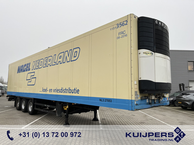 Schmitz Cargobull SKO 24L COOL / Carrier Vector 1850 / BPW Drum / Frigo Box / NL Trailer - Рефрижератор полуремарке: снимка 1 Schmitz Cargobull SKO 24L COOL / Carrier Vector 1850 / BPW Drum / Frigo Box / NL Trailer - Рефрижератор полуремарке: снимка 1