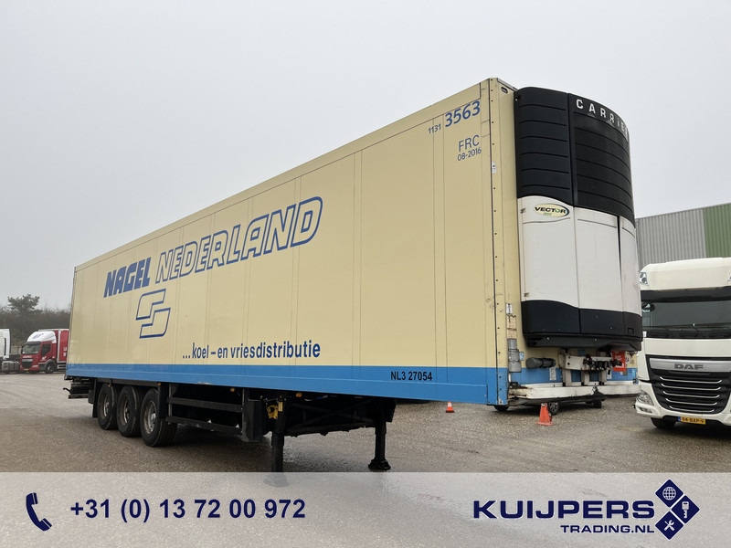 Schmitz Cargobull SKO 24L COOL / Carrier Vector 1850 / BPW Drum / Liftas / Frigo Box / NL Trailer - Рефрижератор полуремарке: снимка 1 Schmitz Cargobull SKO 24L COOL / Carrier Vector 1850 / BPW Drum / Liftas / Frigo Box / NL Trailer - Рефрижератор полуремарке: снимка 1