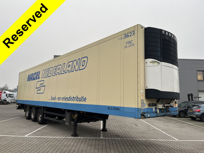 Schmitz Cargobull SKO 24L Cool / Carrier Vector 1850 / BPW Drum / Frigo Box / NL Trailer - Рефрижератор полуремарке: снимка 1 Schmitz Cargobull SKO 24L Cool / Carrier Vector 1850 / BPW Drum / Frigo Box / NL Trailer - Рефрижератор полуремарке: снимка 1