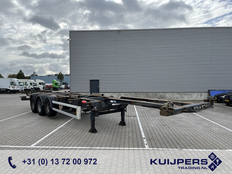 Van Hool 3B0071 / Container Chassis / BPW Drum / Liftas / NL trailer - Контейнеровоз/ Сменна каросерия полуремарке: снимка 1 Van Hool 3B0071 / Container Chassis / BPW Drum / Liftas / NL trailer - Контейнеровоз/ Сменна каросерия полуремарке: снимка 1