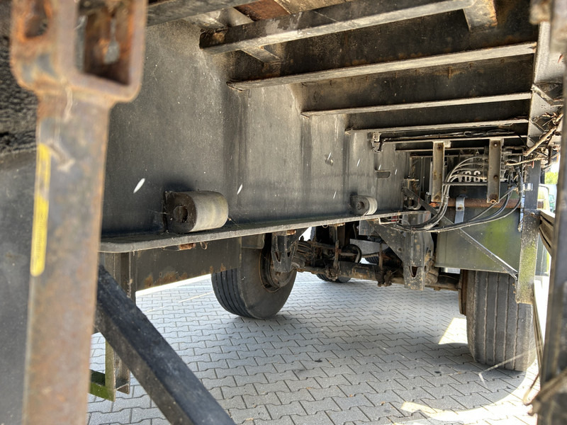 Vogelzang V02 17 30 / Heavy Duty Chassis / 3 axle 10 Ton / Hiab Crane Defect - Бордово полуремарке/ Платформа: снимка 3 Vogelzang V02 17 30 / Heavy Duty Chassis / 3 axle 10 Ton / Hiab Crane Defect - Бордово полуремарке/ Платформа: снимка 3