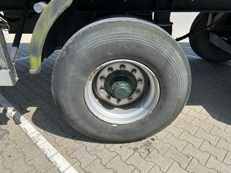 Vogelzang V02 17 30 / Heavy Duty Chassis / 3 axle 10 Ton / Hiab Crane Defect - Бордово полуремарке/ Платформа: снимка 5 Vogelzang V02 17 30 / Heavy Duty Chassis / 3 axle 10 Ton / Hiab Crane Defect - Бордово полуремарке/ Платформа: снимка 5