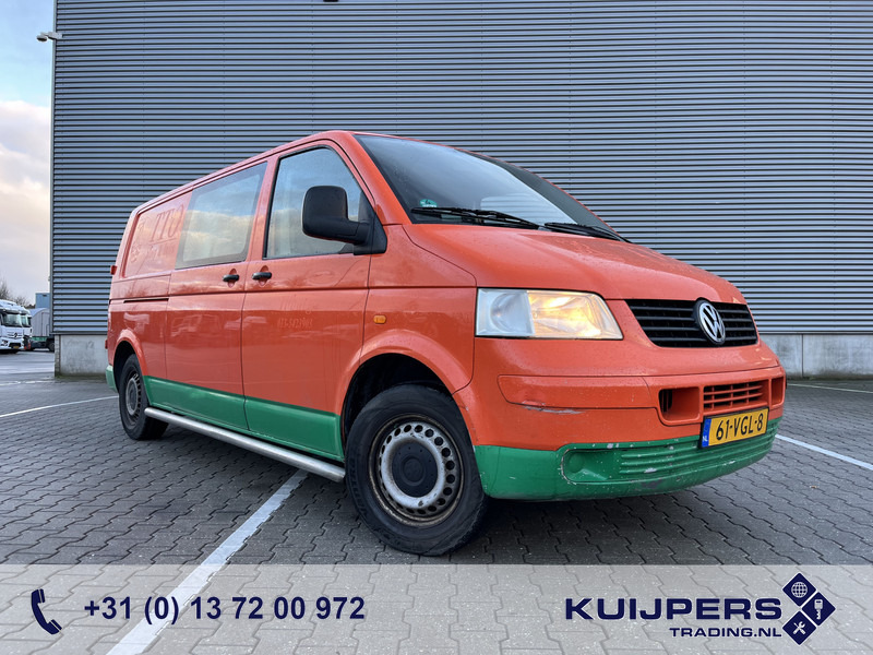 Volkswagen Transporter T5 2.5 TDI / L2 H1 / Double Cabin / Tow Bar - Малък ван, Бус с двойна кабина: снимка 1 Volkswagen Transporter T5 2.5 TDI / L2 H1 / Double Cabin / Tow Bar - Малък ван, Бус с двойна кабина: снимка 1