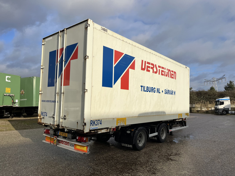 Wecon AWZ 218 / BDF System / Krone Box / Wipkar - Middenas AHW / NL Trailer - Затворена каросерия ремарке: снимка 2 Wecon AWZ 218 / BDF System / Krone Box / Wipkar - Middenas AHW / NL Trailer - Затворена каросерия ремарке: снимка 2