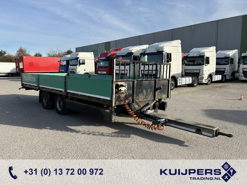 Lako AW 218 LZV / Wipkar - Mid axle Trailer / Side Boards / Trailer Coupling ## - Бордово ремарке/ Платформа: снимка 1 Lako AW 218 LZV / Wipkar - Mid axle Trailer / Side Boards / Trailer Coupling ## - Бордово ремарке/ Платформа: снимка 1