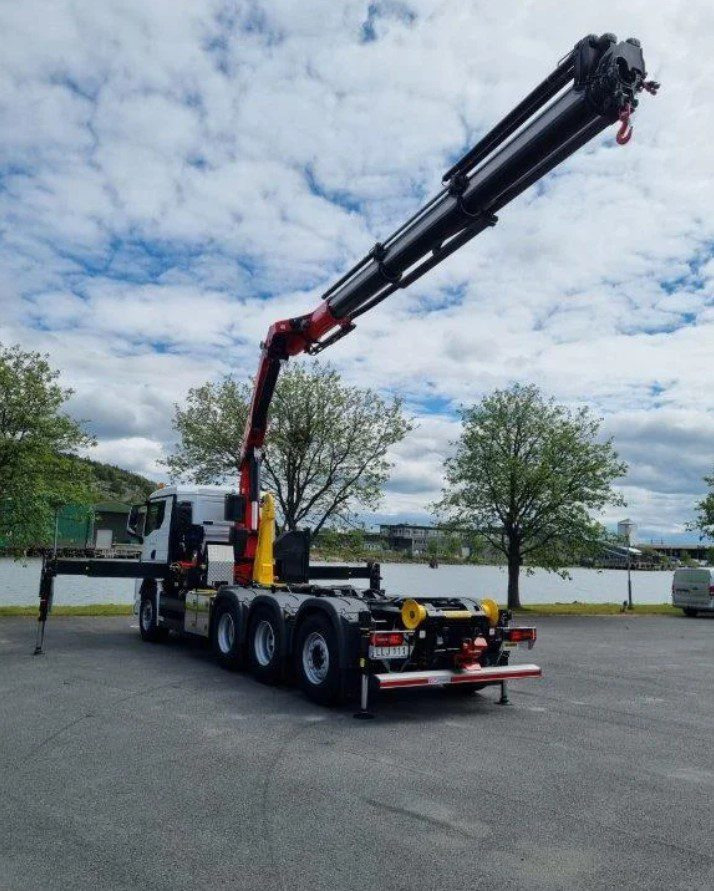 MAN TGS 35.510 8×4 Tridem kranväxlare Palfinger - Мултилифт с кука камион, Камион с кран: снимка 3 MAN TGS 35.510 8×4 Tridem kranväxlare Palfinger - Мултилифт с кука камион, Камион с кран: снимка 3