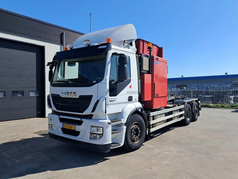 Iveco Stralis 360 E6 met Translift PLUS DUO TFS containersysteem - Боклукчийска кола: снимка 1 Iveco Stralis 360 E6 met Translift PLUS DUO TFS containersysteem - Боклукчийска кола: снимка 1