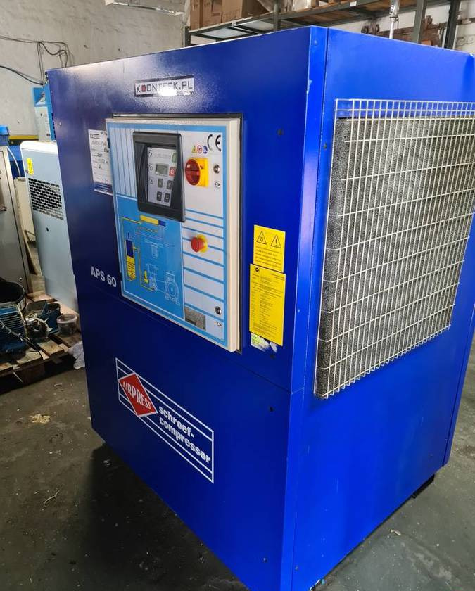 Kompresor śrubowy AIRPRESS APS 60, 45 kw - Компресор за въздух: снимка 2 Kompresor śrubowy AIRPRESS APS 60, 45 kw - Компресор за въздух: снимка 2