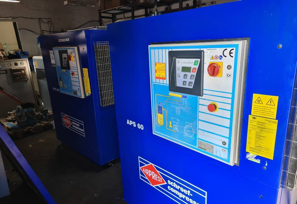 Kompresor śrubowy AIRPRESS APS 60, 45 kw - Компресор за въздух: снимка 4 Kompresor śrubowy AIRPRESS APS 60, 45 kw - Компресор за въздух: снимка 4