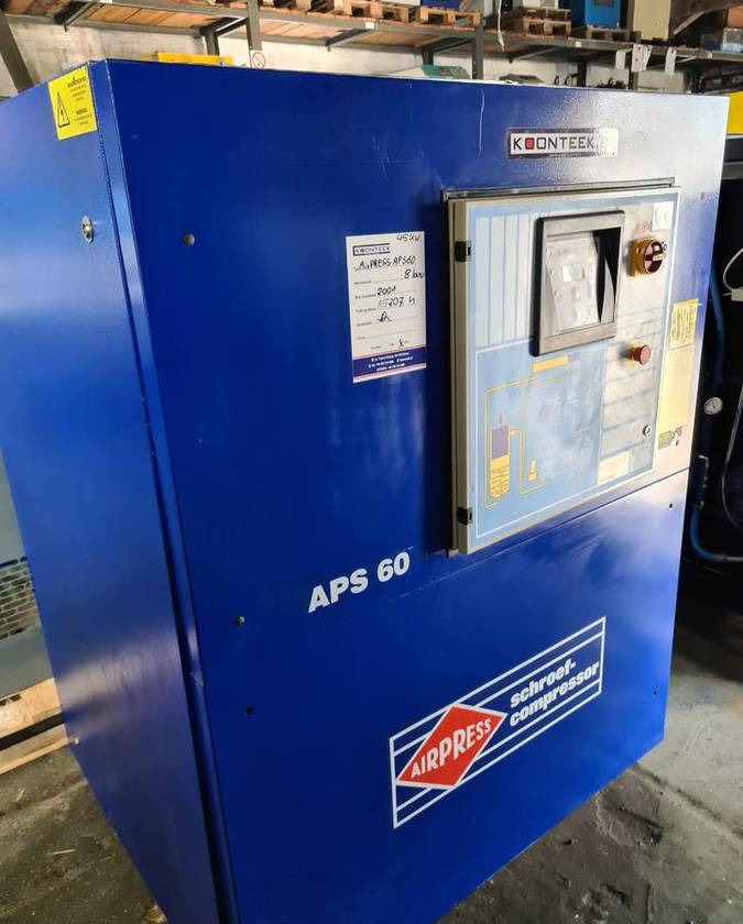 Kompresor śrubowy AIRPRESS APS 60, 45 kw - Компресор за въздух: снимка 3 Kompresor śrubowy AIRPRESS APS 60, 45 kw - Компресор за въздух: снимка 3