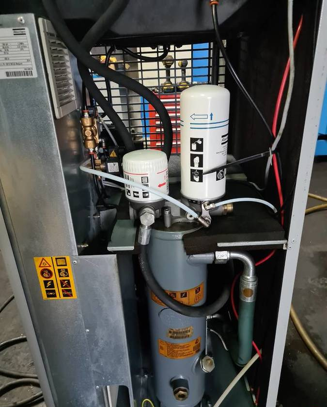 Компресор за въздух Kompresor śrubowy Atlas Copco GA 15 VSD ff +: снимка 7