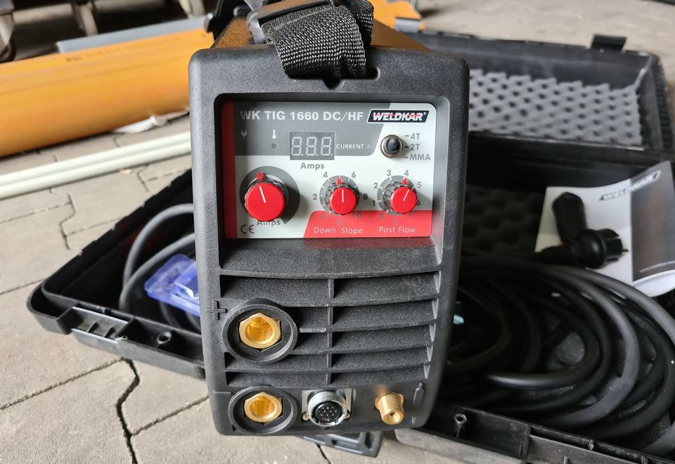 Spawarka Tig WELDKAR WK 1660 DC/HF 160 A - Оборудване за заваряване: снимка 2 Spawarka Tig WELDKAR WK 1660 DC/HF 160 A - Оборудване за заваряване: снимка 2