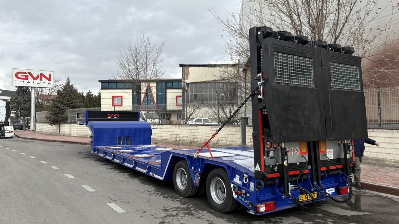 GVN Trailer 2 AXLE HYDRAULIC PLATFORM LOWBED - Нискорамна площадка полуремарке: снимка 1 GVN Trailer 2 AXLE HYDRAULIC PLATFORM LOWBED - Нискорамна площадка полуремарке: снимка 1