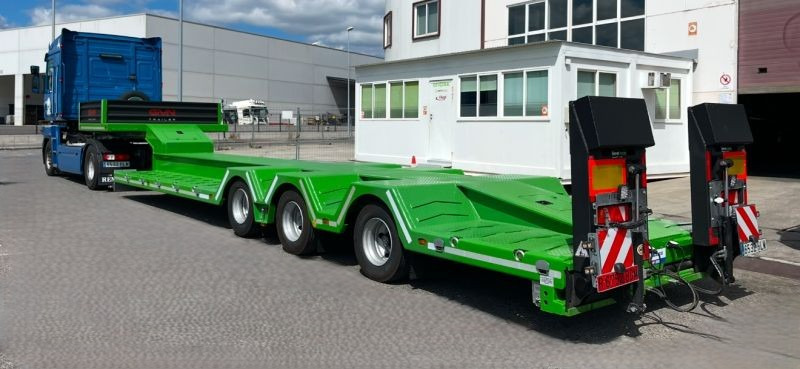 GVN Trailer 3 AXLE LOWBED WITH WHEEL RECESSES - Нискорамна площадка полуремарке: снимка 4 GVN Trailer 3 AXLE LOWBED WITH WHEEL RECESSES - Нискорамна площадка полуремарке: снимка 4