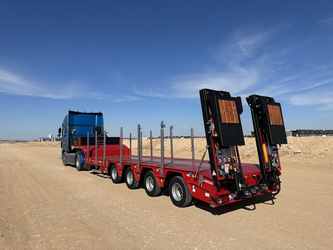 GVN Trailer 4 AXLE EXTENDABLE LOWBED - Нискорамна площадка полуремарке: снимка 5 GVN Trailer 4 AXLE EXTENDABLE LOWBED - Нискорамна площадка полуремарке: снимка 5