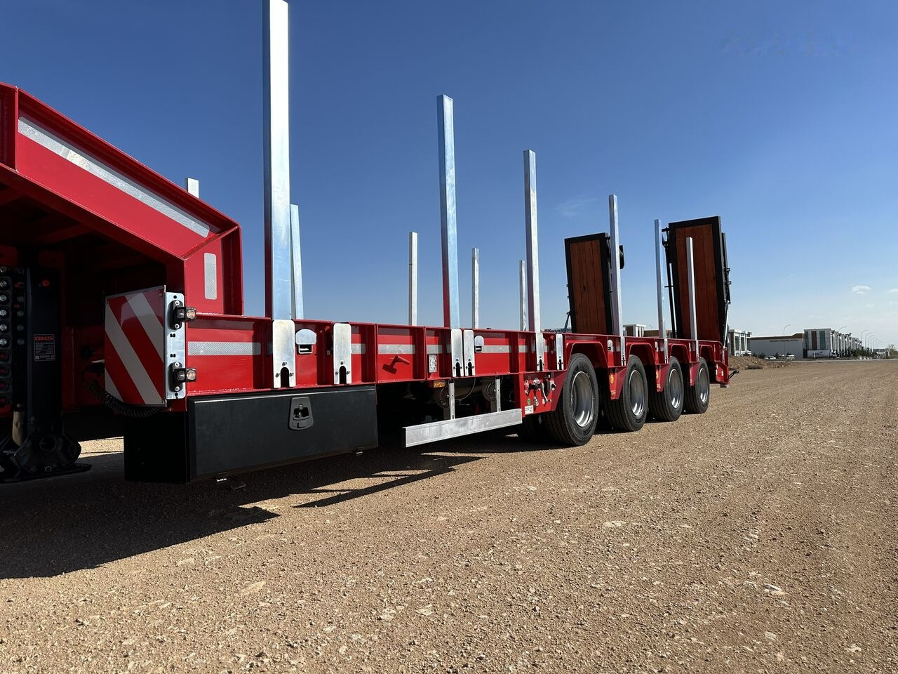 GVN Trailer 4 AXLE EXTENDABLE LOWBED - Нискорамна площадка полуремарке: снимка 4 GVN Trailer 4 AXLE EXTENDABLE LOWBED - Нискорамна площадка полуремарке: снимка 4
