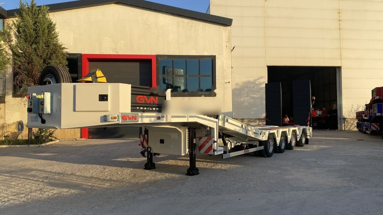GVN Trailer 4 AXLE HYDRAULIC PLATFORM LOWBED - Нискорамна площадка полуремарке: снимка 2 GVN Trailer 4 AXLE HYDRAULIC PLATFORM LOWBED - Нискорамна площадка полуремарке: снимка 2