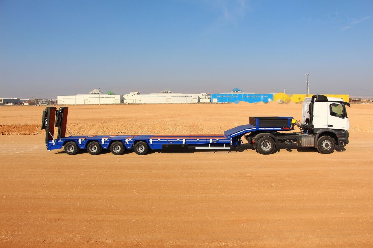 GVN Trailer 4 AXLE LOWBED - Нискорамна площадка полуремарке: снимка 4 GVN Trailer 4 AXLE LOWBED - Нискорамна площадка полуремарке: снимка 4