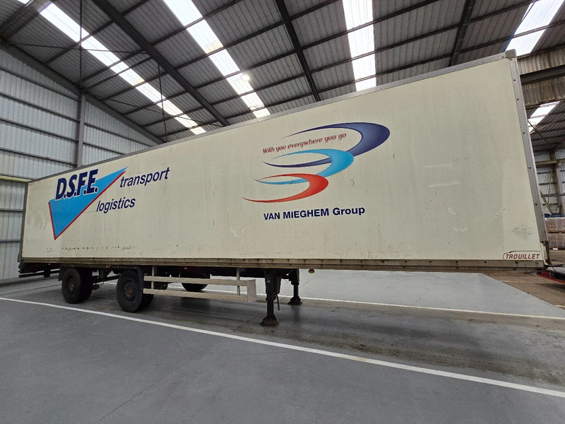 Trouillet SRD3 38G - Затворена каросерия полуремарке: снимка 4 Trouillet SRD3 38G - Затворена каросерия полуремарке: снимка 4