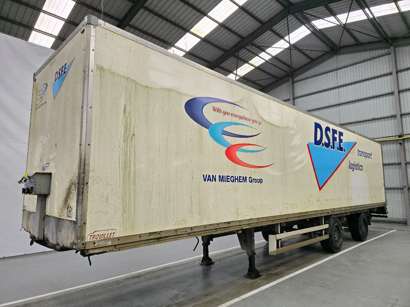 Trouillet SRD3 38G - Затворена каросерия полуремарке: снимка 1 Trouillet SRD3 38G - Затворена каросерия полуремарке: снимка 1