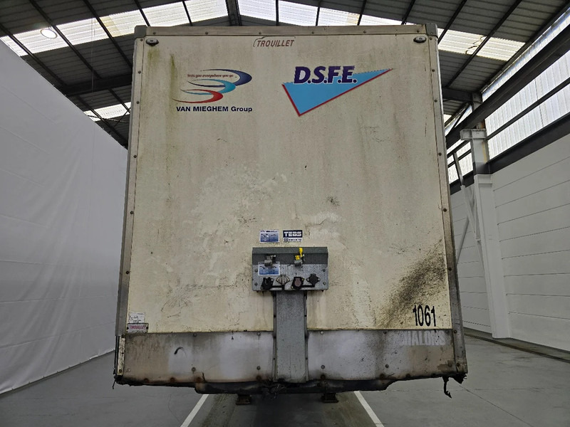 Trouillet SRD3 38G - Затворена каросерия полуремарке: снимка 2 Trouillet SRD3 38G - Затворена каросерия полуремарке: снимка 2