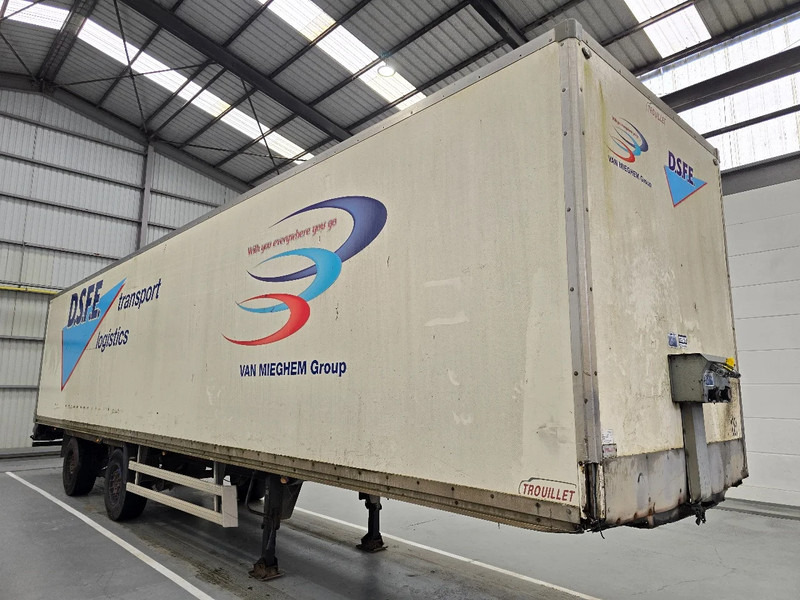 Trouillet SRD3 38G - Затворена каросерия полуремарке: снимка 3 Trouillet SRD3 38G - Затворена каросерия полуремарке: снимка 3