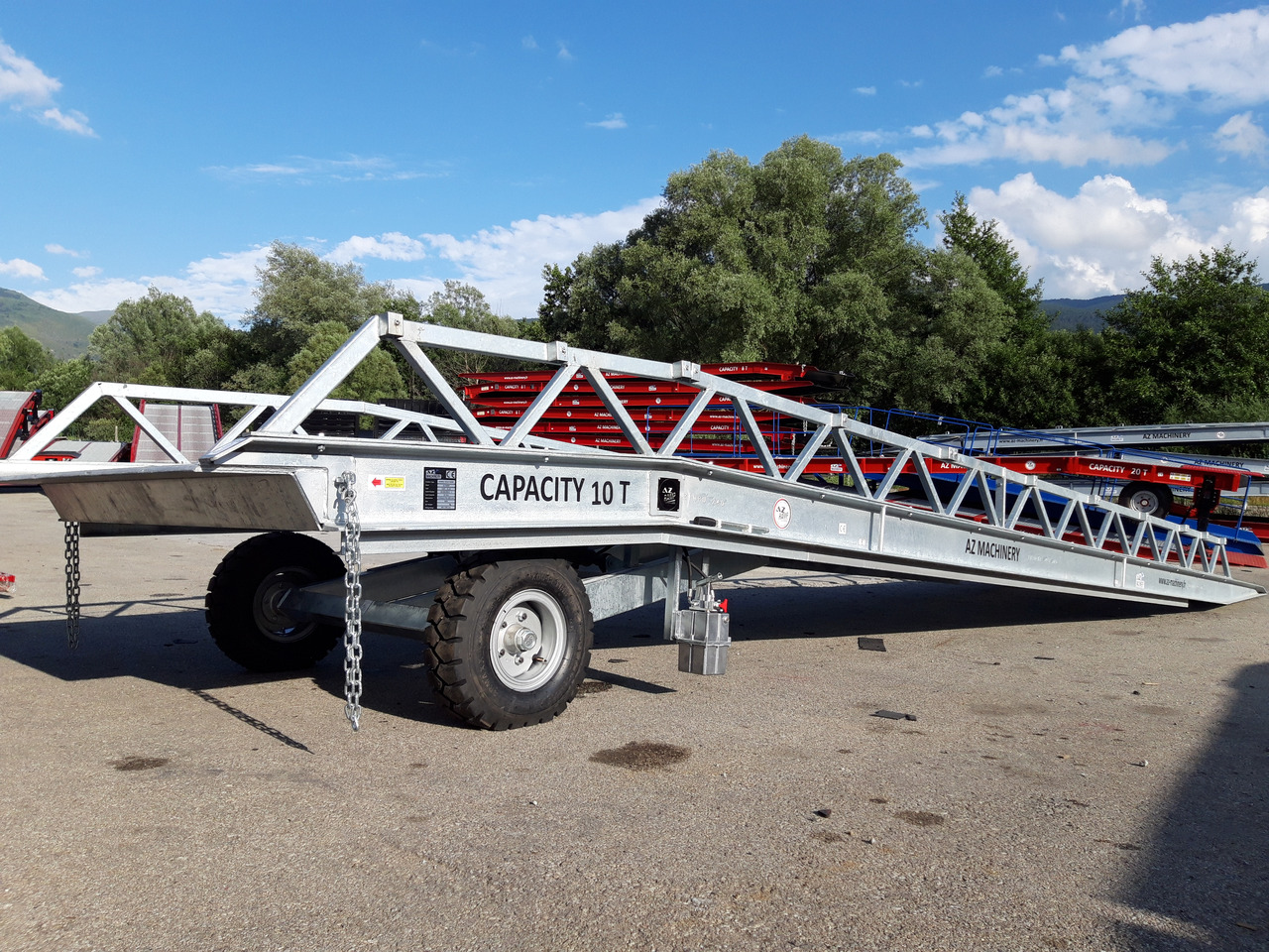 AZ RAMP EASY XL 8T FULL GALVA - Товарна рампа: снимка 1 AZ RAMP EASY XL 8T FULL GALVA - Товарна рампа: снимка 1