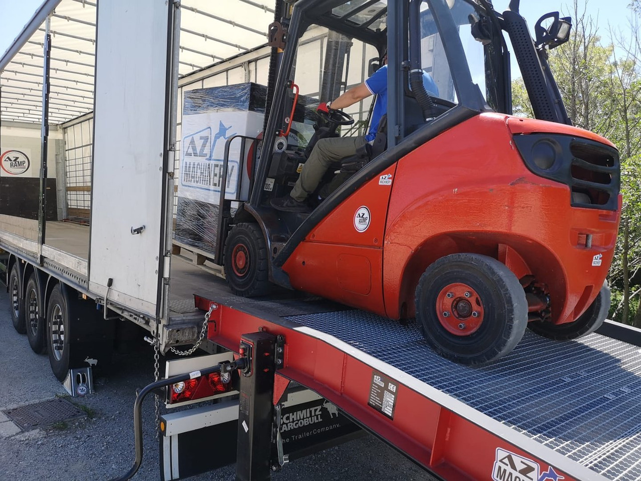Нови Товарна рампа AZ RAMP-PRIME PRIME WLO + 8 .  Industrial Mobil Loading Ramp: снимка 14
