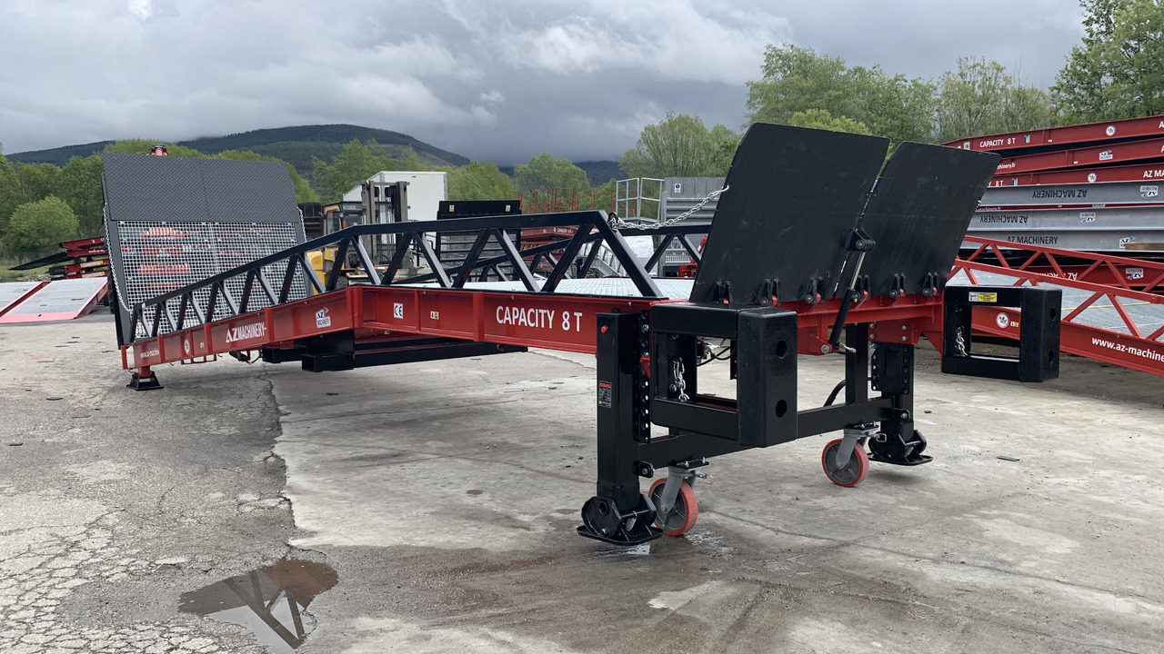 AZ RAMP STAR- 8T mobile loading ramp - Товарна рампа: снимка 2 AZ RAMP STAR- 8T mobile loading ramp - Товарна рампа: снимка 2