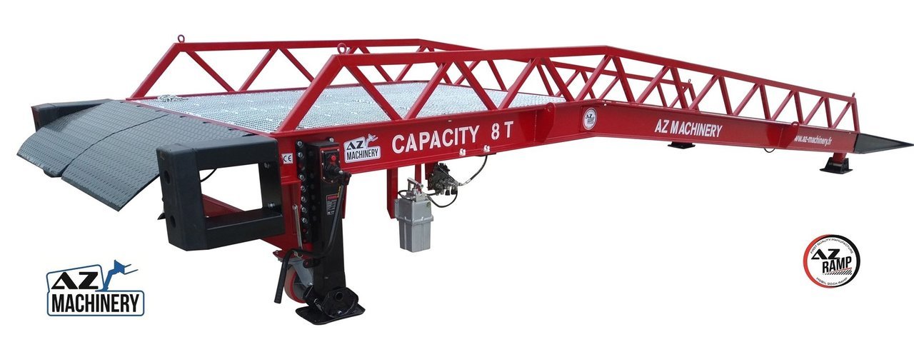 AZ RAMP STAR- 8T mobile loading ramp - Товарна рампа: снимка 3 AZ RAMP STAR- 8T mobile loading ramp - Товарна рампа: снимка 3