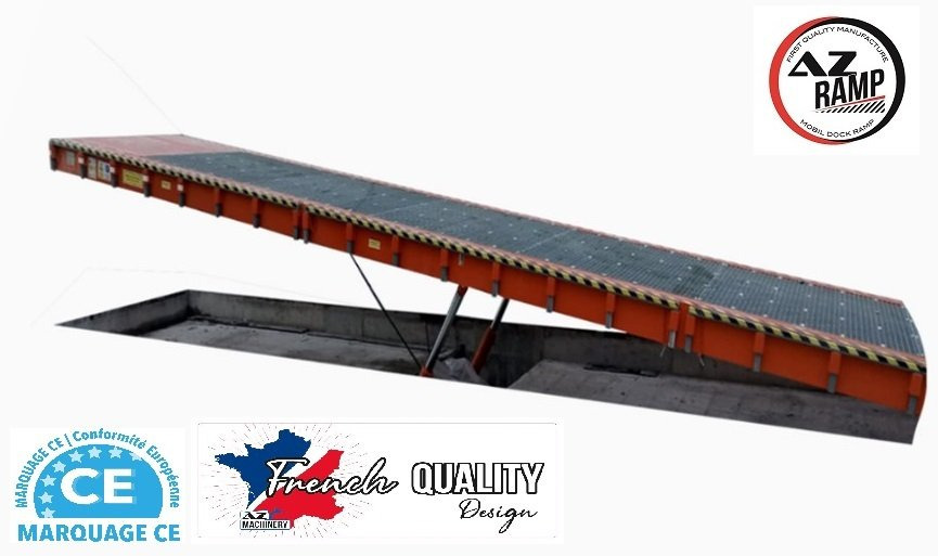 Embeded loading ramp-Buried loading ramp with tilting lip.AZ RAMP-EASY ST-10T - Товарна рампа: снимка 1 Embeded loading ramp-Buried loading ramp with tilting lip.AZ RAMP-EASY ST-10T - Товарна рампа: снимка 1
