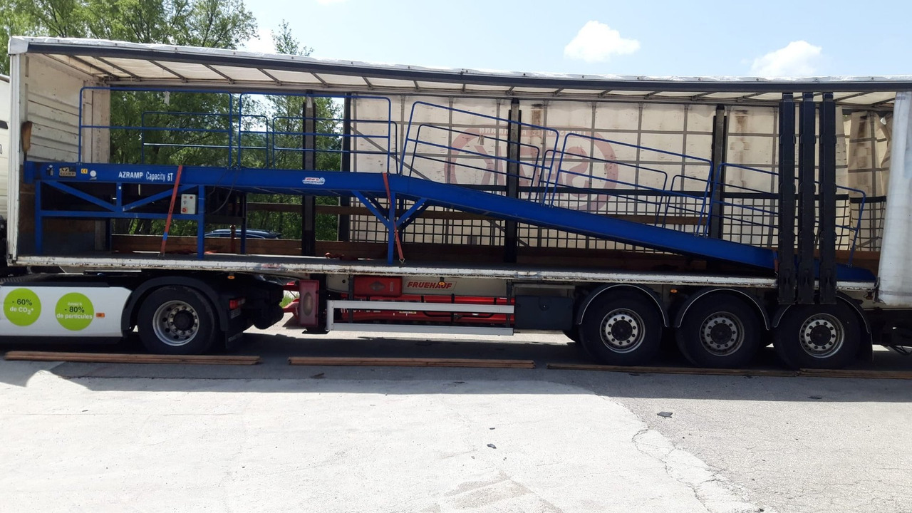 Fixed loading ramp AZ RAMP-FORMATION 2020- 6 Ton-Used ramp - Товарна рампа: снимка 4 Fixed loading ramp AZ RAMP-FORMATION 2020- 6 Ton-Used ramp - Товарна рампа: снимка 4