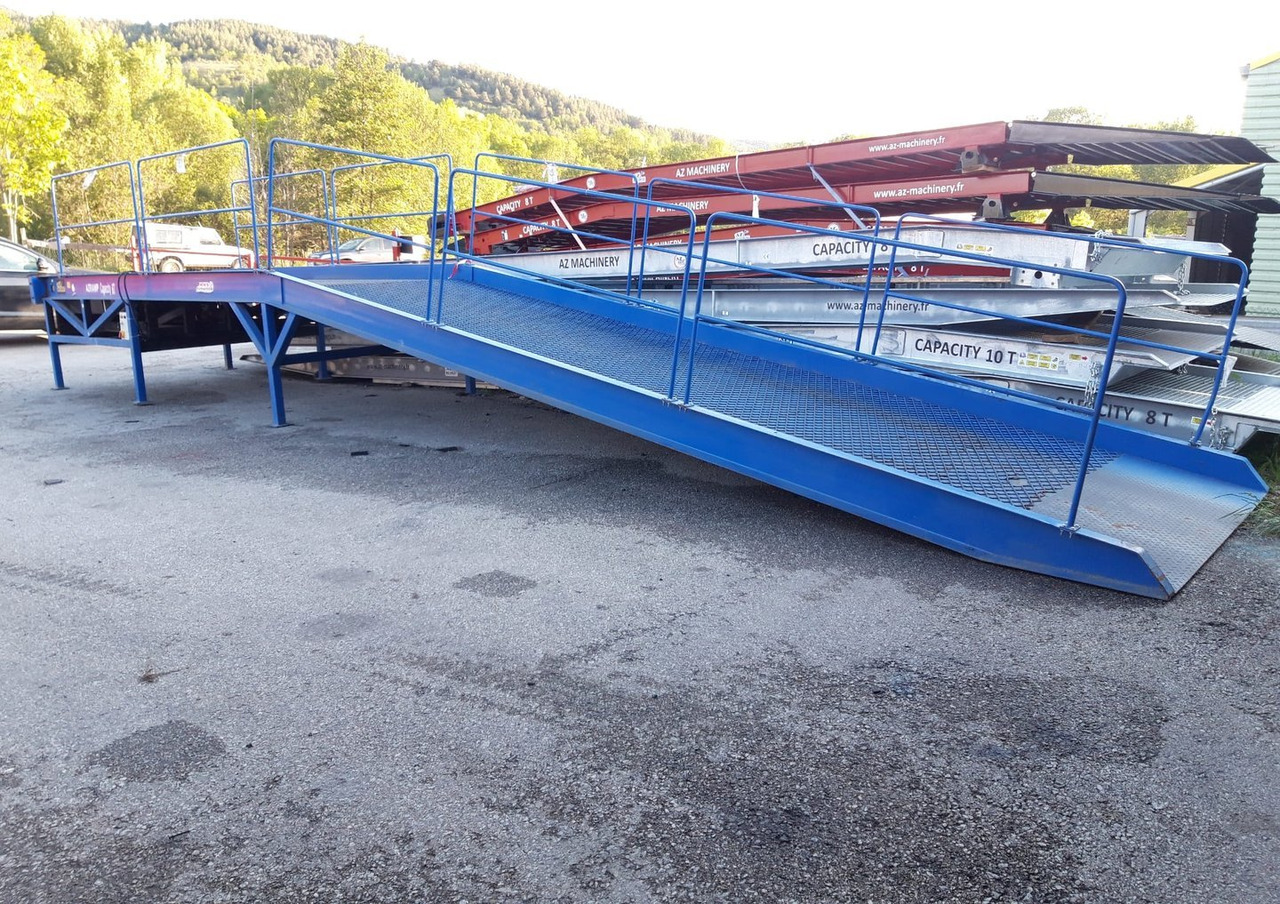 Fixed loading ramp AZ RAMP-FORMATION 2020- 6 Ton-Used ramp - Товарна рампа: снимка 1 Fixed loading ramp AZ RAMP-FORMATION 2020- 6 Ton-Used ramp - Товарна рампа: снимка 1
