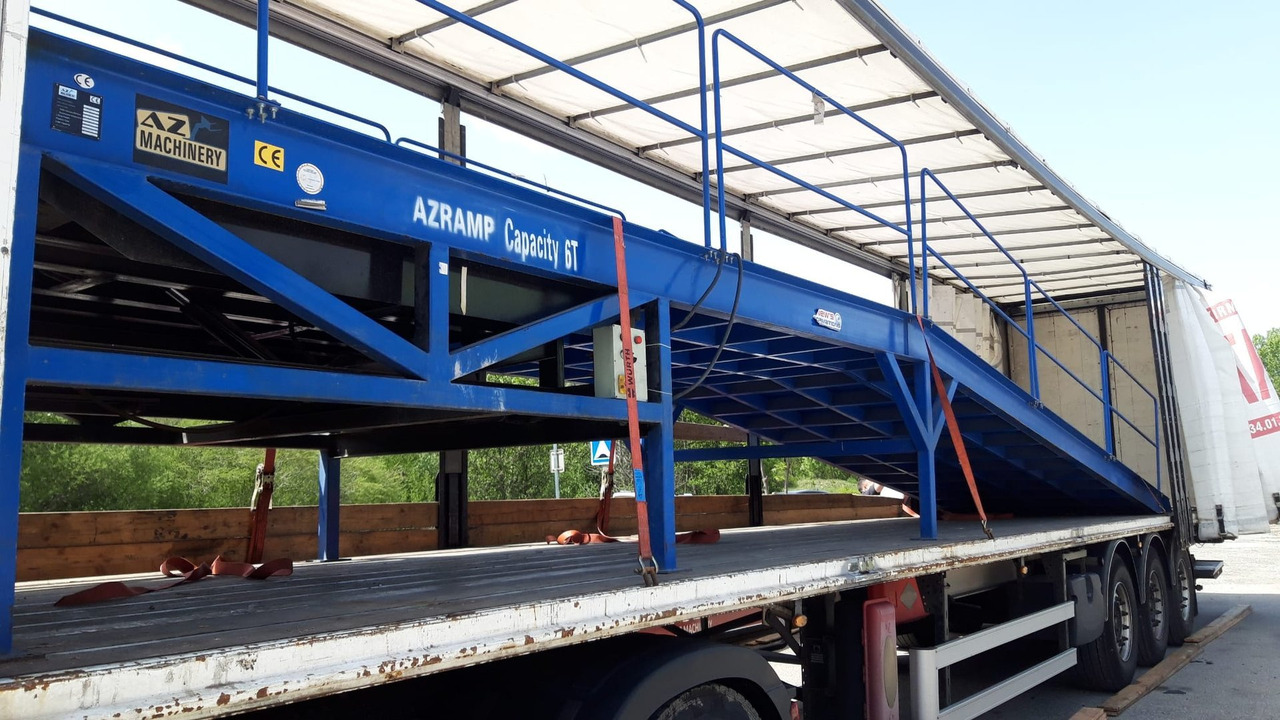 Fixed loading ramp AZ RAMP-FORMATION 2020- 6 Ton-Used ramp - Товарна рампа: снимка 5 Fixed loading ramp AZ RAMP-FORMATION 2020- 6 Ton-Used ramp - Товарна рампа: снимка 5