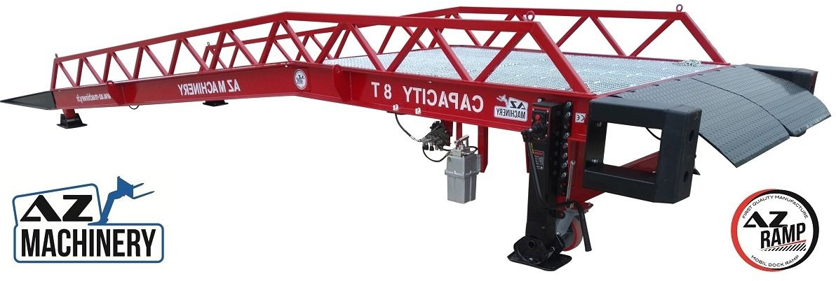 Loading Ramp with with electric tilting bridge - AZ RAMP - STAR- 10T-ZR-E. 10 ton capacity - Товарна рампа: снимка 1 Loading Ramp with with electric tilting bridge - AZ RAMP - STAR- 10T-ZR-E. 10 ton capacity - Товарна рампа: снимка 1