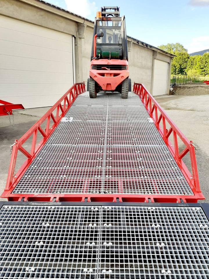 Нови Товарна рампа Loading Ramp with with electro hydraulic tilting bridge -  AZ RAMP - STAR- 8T-ZR-LLO-E: снимка 11
