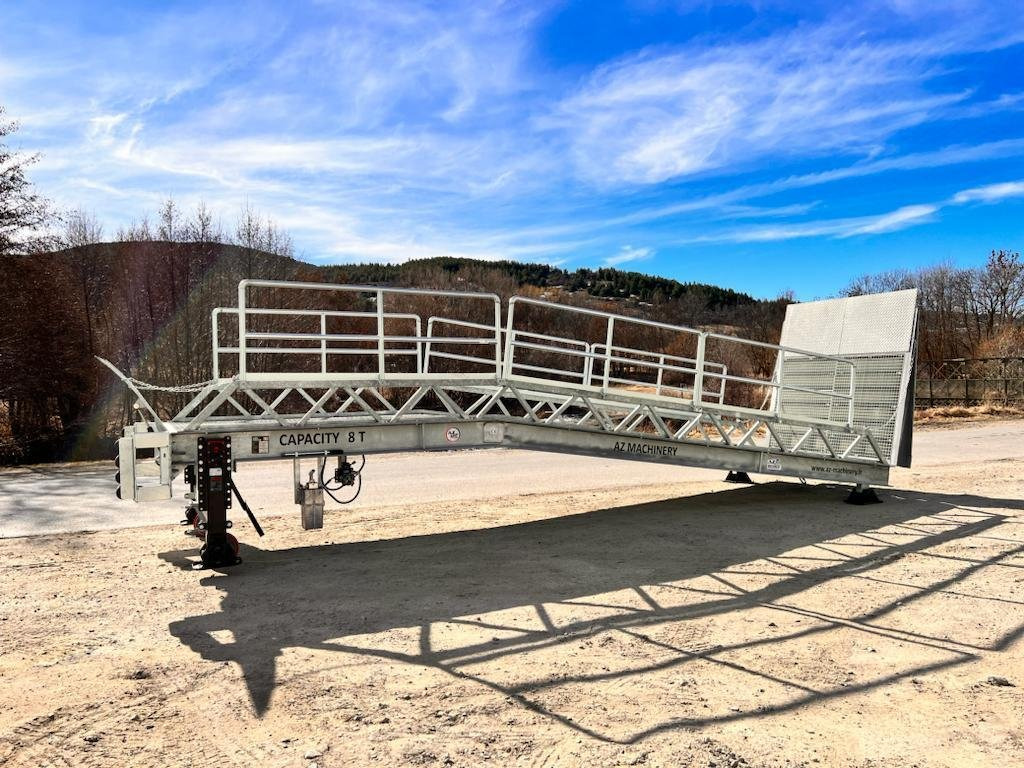 Нови Товарна рампа Loading Ramp with with hydraulic tilting bridge -  AZ RAMP - STAR- 12T FULL GALVA: снимка 9