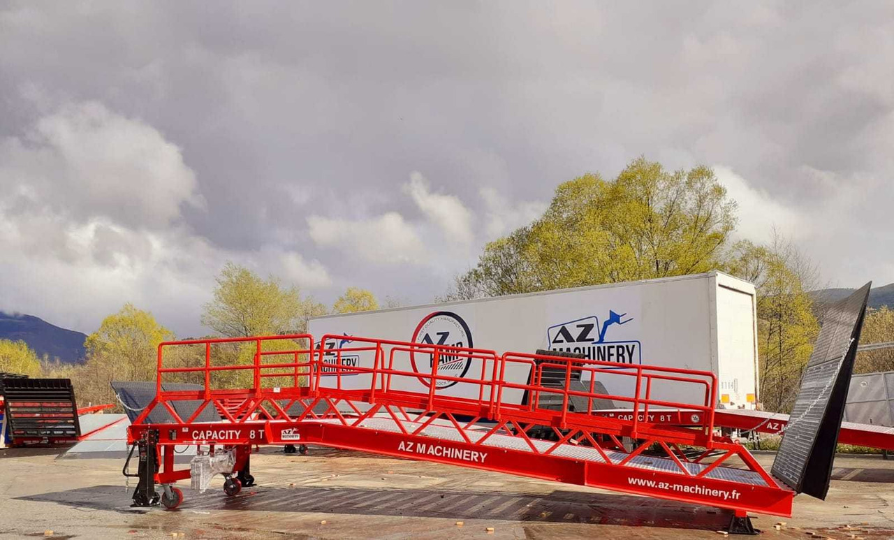 Нови Товарна рампа Loading Ramp with with hydraulic tilting bridge -  AZ RAMP - STAR-RL- 20T. 20 ton capacity: снимка 13