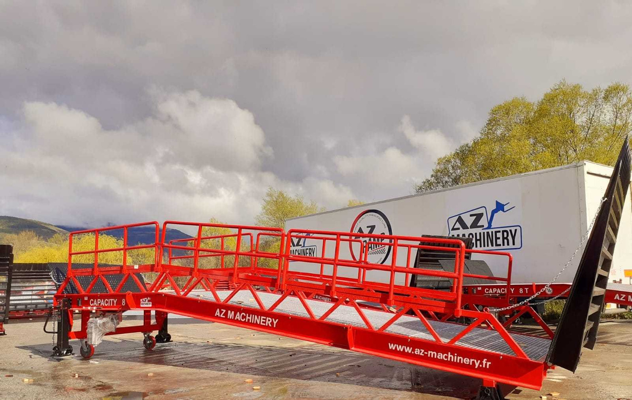 Нови Товарна рампа Loading Ramp with with hydraulic tilting bridge -  AZ RAMP - STAR-RL- 20T. 20 ton capacity: снимка 12