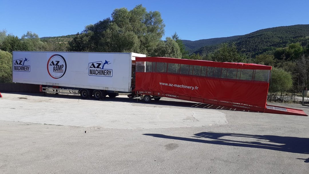 Mobile loading ramp- AZ RAMP-Customised - Товарна рампа: снимка 2 Mobile loading ramp- AZ RAMP-Customised - Товарна рампа: снимка 2